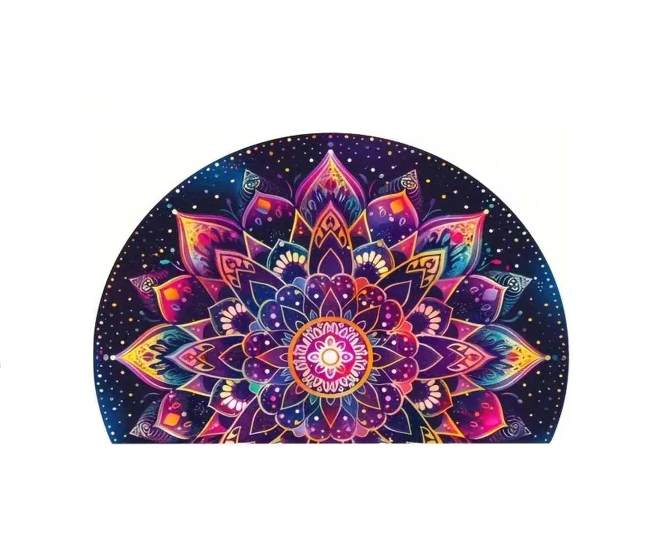 ALFOMBRA MANDALA Semicircular